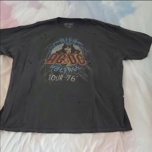 Urban Outfitters AC/DC T-shirt Dress